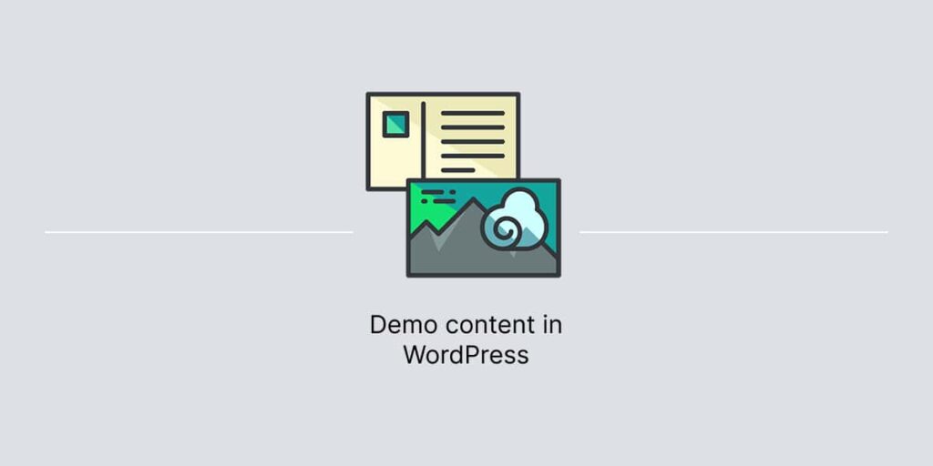WordPress Themes with Demo Content